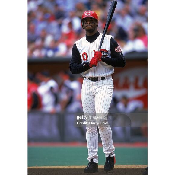 Vintage 2000 Authentic Russell Ken Griffey Jr MLB Cincinnati Reds Jersey Mens 48 - Picture 12 of 12